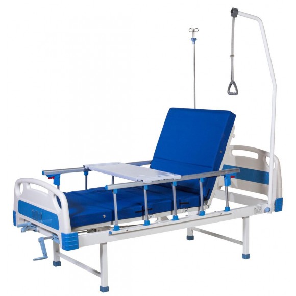 Ліжко лікарняне механічне HBM-2S 4-секційне